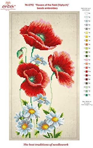Цвеќиња од Областа; Beaded Крстот Бод; Современа Везови; Стакло Семе Мониста Preciosa; Needlepoint; Занаетчиски; Tapestry