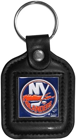 NHL Siskiyou Љубител на Спортот Продавница Њујорк Островјаните Плоштадот Кожа Копче Синџир Една Големина Црна