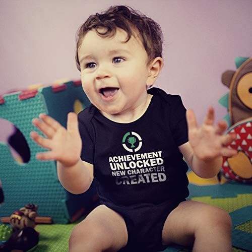 Достигнување Отклучен Нов Лик Создаден Бебе Едно Парче или Деца T-Shirt